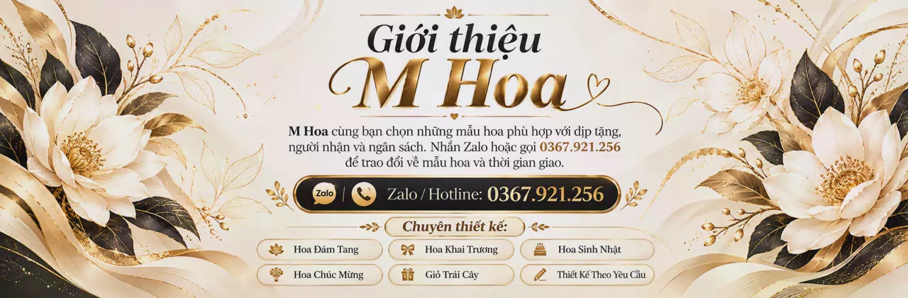Ảnh bìa Shop hoa tươi Xã Nam Ninh Hoà Khánh Hoà - Từ lời nhắn đến món hoa vừa ý